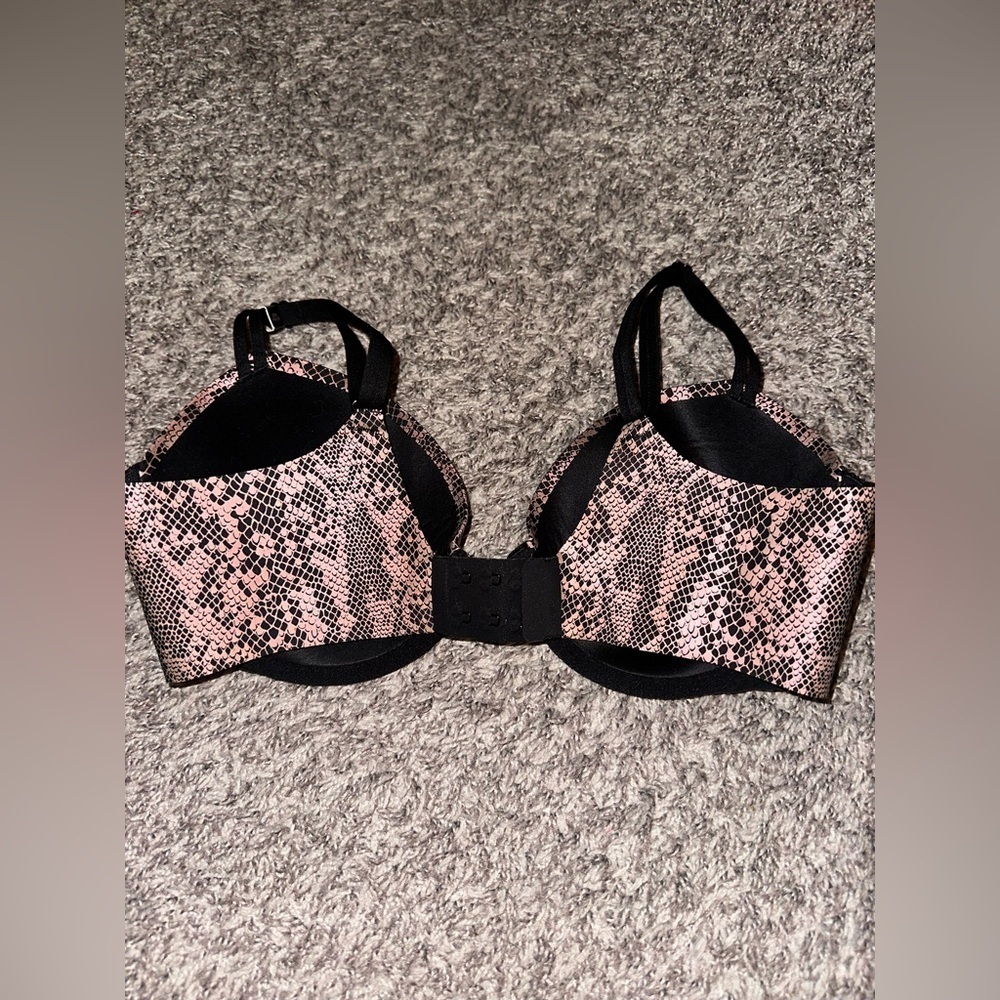 Victoria’s Secret Lined Demi Snakeskin Print Bra Size 34D NWT - Picture 6 of 8